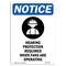 Signmission OSHA Sign, Hearing Protection, 14in X 10in Aluminum, 10" W, 14" H, Portrait, OS-NS-A-1014-V-13426 OS-NS-A-1014-V-13426 - alternate 1